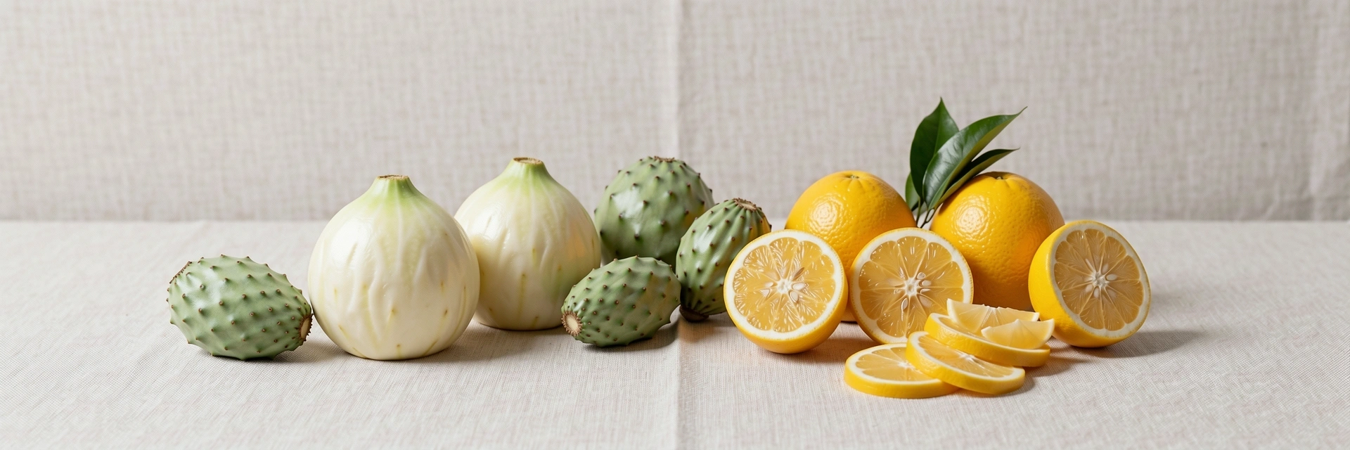 Ingredientes naturales frescos para una nutrición equilibrada